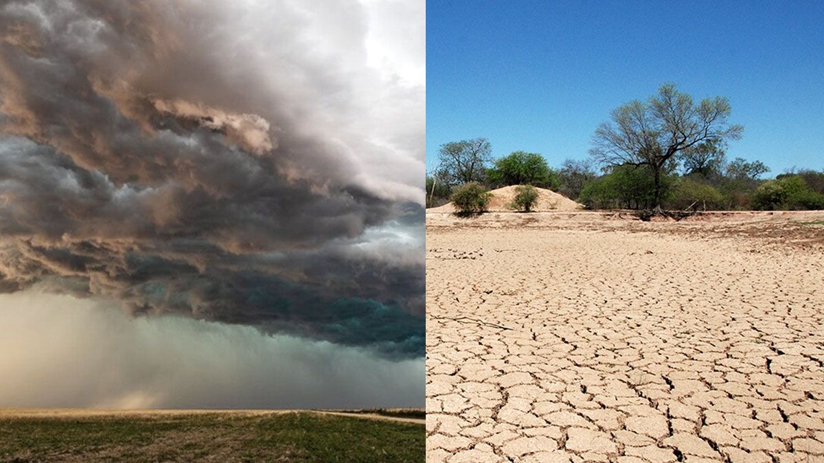 La Argentina depende de un cambio anticipado entre las corrientes de El Niño y La Niña (Foto: A24.com).