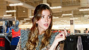 se filtraron fotos de la china suarez haciendo compras en un outlet de estados unidos