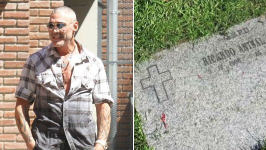 La tumba de Ricardo Fort en estado de abandono: la imagen que generó la bronca de sus fanáticos