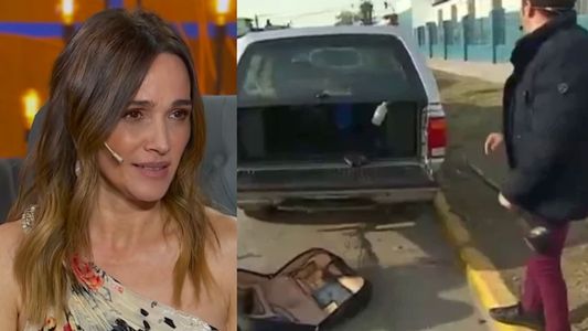 Robaron en vivo al móvil de Cortá por Lozano mientras hacían una nota en una comisaría