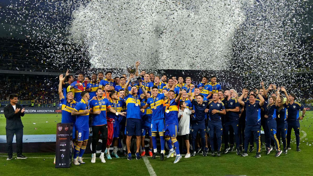 Boca se consagró campeón de la Supercopa Argentina 2022