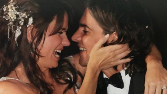 Nancy Dupláa y Pablo Echarri recordaron los 14 años de su casamiento
