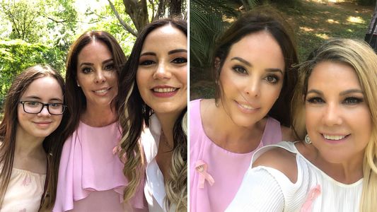 Mujeres mediáticas se juntaron con la primera dama para crear conciencia sobre el cáncer de mama