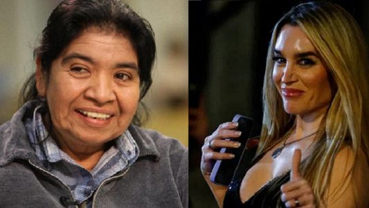 Fátima Florez visitó el comedor de Margarita Barrientos: la foto y de qué charlaron