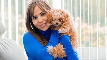 la reaccion de romina uhrig tras ser acusada de maltrato animal: comodo caramelo