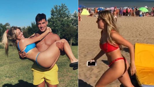 Nati Jota recibió un comentario agresivo en un posteo y su novio salió a defenderla