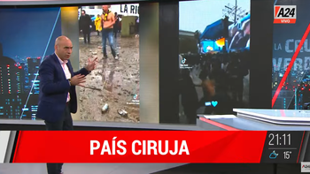 Esteban Trebucq habló de los militantes que bailaron en el barro: ¿Este es el país que queremos? (Captura) Esteban Trebucq habló de los militantes que bailaron en el barro: ¿Este es el país que queremos? (Captura)