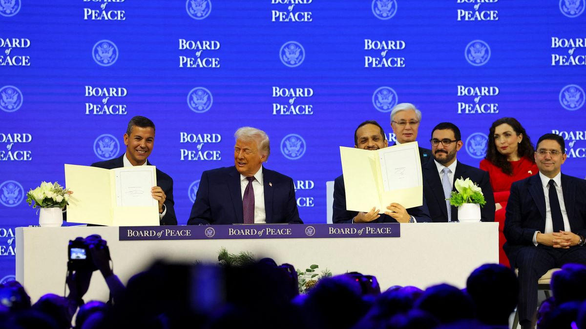 El presidente de Paraguay formó parte de la firma del Consejo de Paz, iniciativa impulsada por Donald Trump. (Foto: Reuters).
