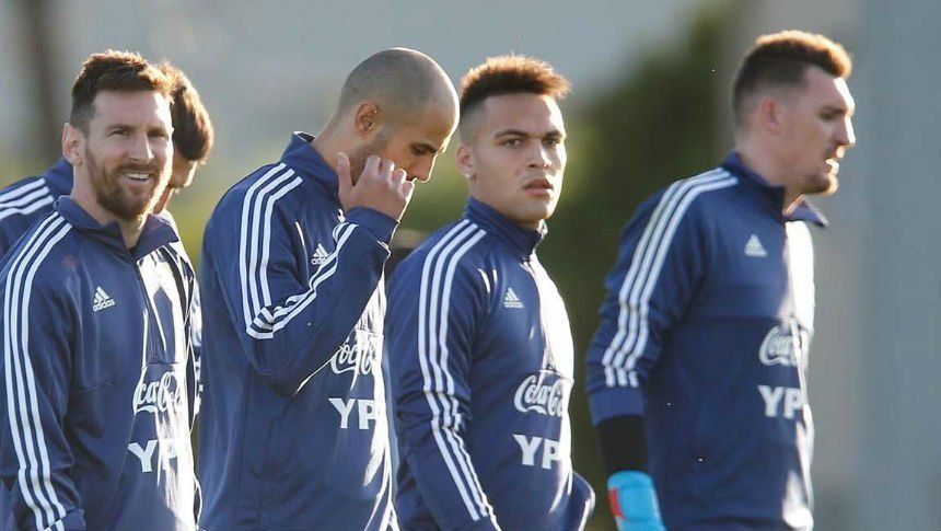 La selección argentina fue sorprendida por un control antidoping en Ezeiza