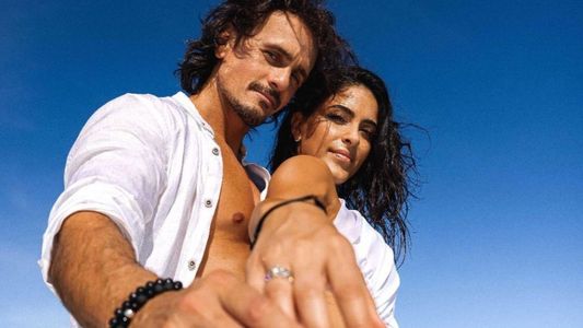 El romántico video de la boda secreta de Christian Sancho y Celeste Muriega a orillas del mar