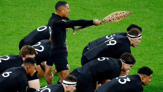 ¡Temible! El Haka de los All Blacks antes de la semifinal frente a Los Pumas