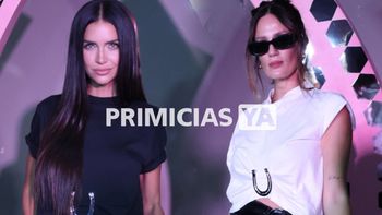 Las fotos y video del incómodo encuentro entre Paula Chaves y Zaira Nara en un desfile top