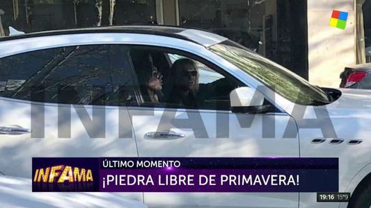 Las primeras imágenes de Claudio Paul Caniggia y Sofía Bonelli juntos