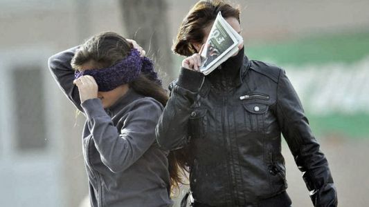 Alerta meteorológica en casi medio país por un brusco cambio de vientos