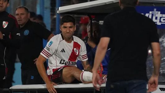 Preocupación por Montiel: la lesión que lo deja afuera de la Selección Argentina y que enciende las alarmas en River