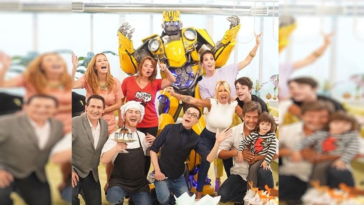 El cumpleaños de Felipe, el hijo más chico de Florencia Peña, durante Flor de equipo este martes 12 de octubre.