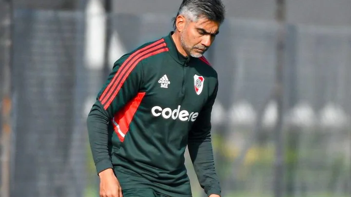 Marcelo Escudero, director técnico de la Reserva de River (Foto: scespn)