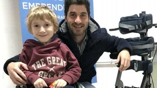 El increíble invento de un joven entrerriano para niños con movilidades reducidas