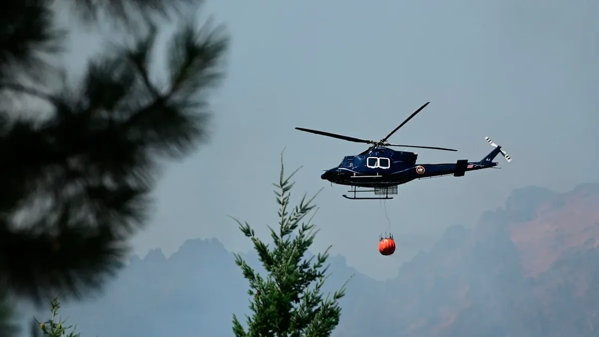 Intervinieron el Parque Nacional Los Alerces por los incendios en Chubut.&nbsp;