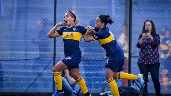 Fanny Rodríguez, la goleadora que festejaba en River con el Modo Oso y hoy le anotó tres a su ex equipo en el 5-0 de Boca