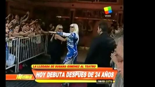 Susana Giménez, a horas de su regreso triunfal al teatro