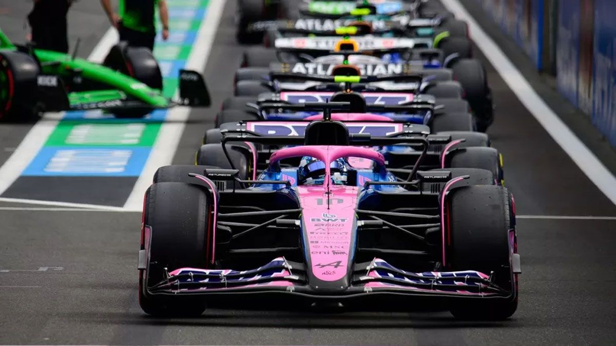 Uno de los 11 equipos de fórmula 1