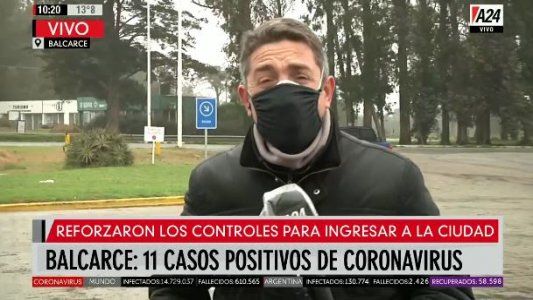 Balcarce: buscan determinar cómo se contagiaron 11 policías que trabajaban en los accesos