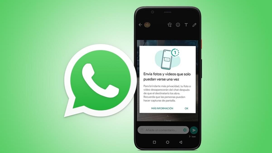 WhatsApp: cómo enviar fotos de una sola visualización en la versión web