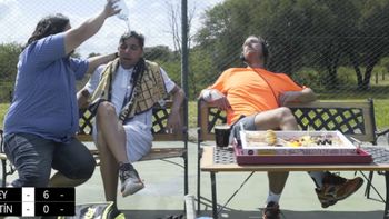 ¿Quién ganó el desafío de Unquillo: David Nalbandian o Martín Bossi?