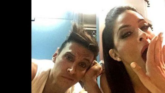 La dejaron de garpe para bailar y mostró su malestar