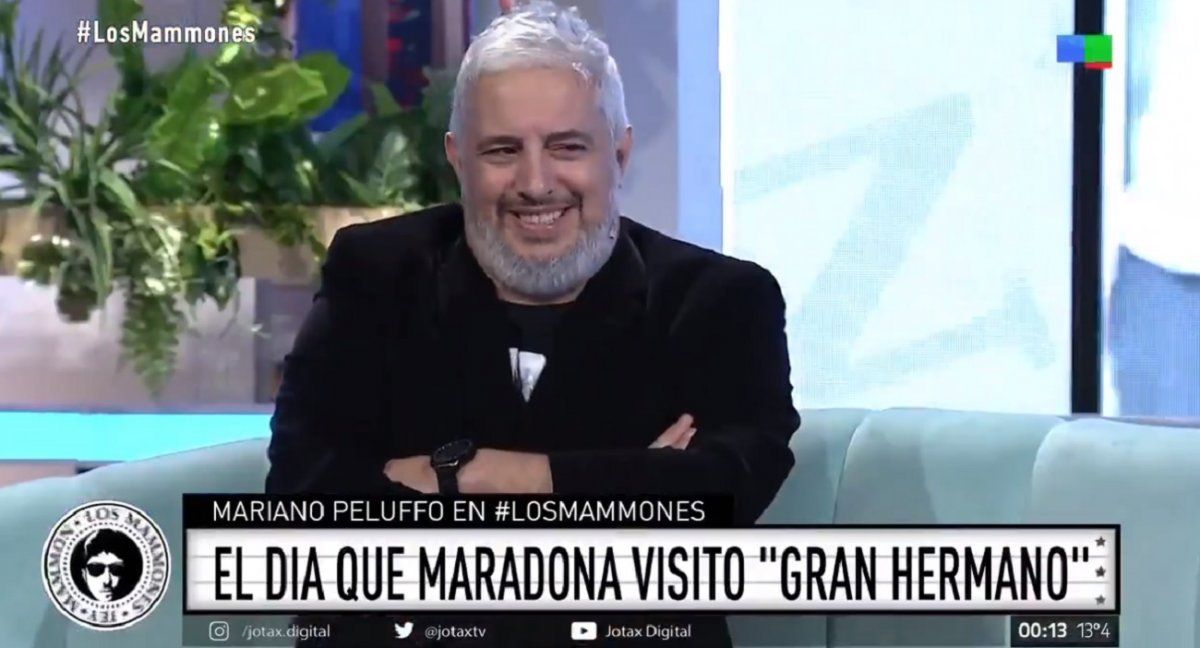 Mariano Peluffo y el ingreso de Maradona a la casa de GH