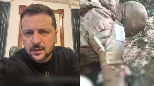 Conmoción por el video en el que un soldado ucraniano es decapitado por uno ruso