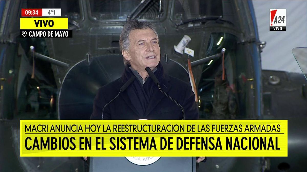 Macri Sobre La Reforma De Las Fuerzas Armadas Es Importante Que