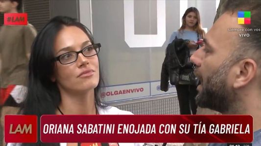 La angustia de Oriana Sabatini al hablar de la ausencia de su tía Gaby en su boda: Es triste