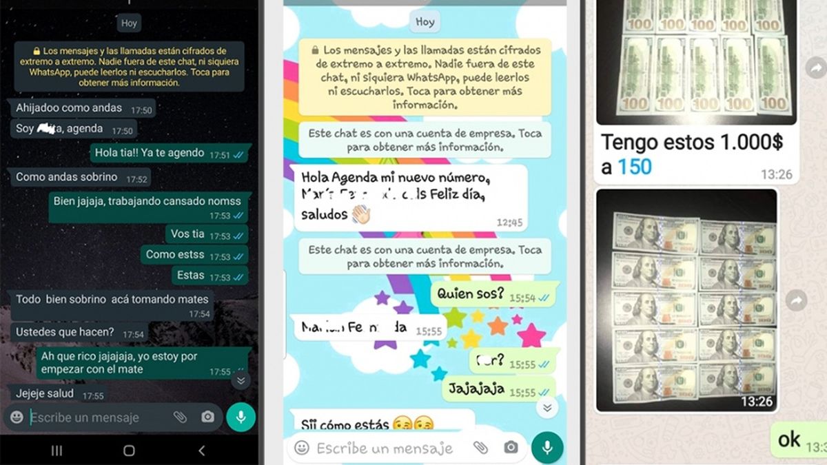 Nueva modalidad de estafa por Whatsapp