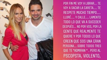 Hackaeron las cuentas de Sabrina Rojas y Luciano Castro e hicieron una grave denuncia por violencia