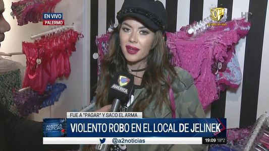 Karina Jelinek habló sobre el robo a su local: Argentina está muy insegura