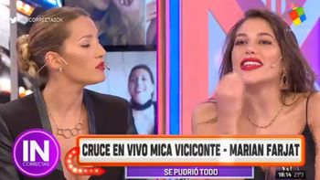 Las chicanas entre Mica Viciconte y Marian Farjat: Tenés la voz muy afinadita