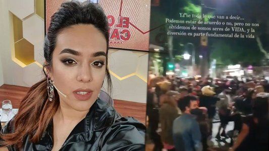 Angela Leiva se defendió tras publicar un video de gente bailando en plena pandemia: “No vivo en una cárcel”