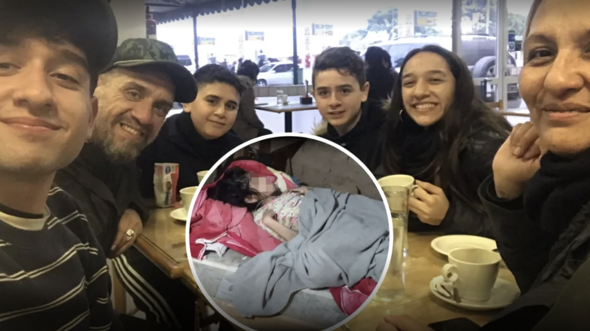 Una familia decidó ayidar a Zaira una niña que vive en condiciones precarias en Salta