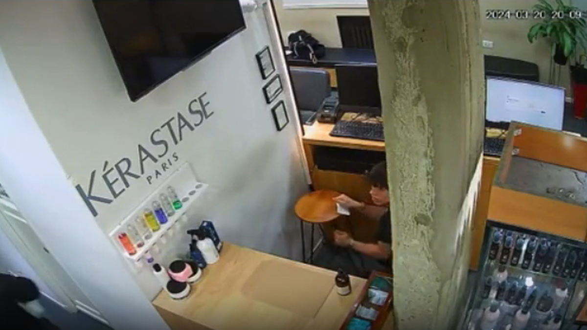 Así fue el instante después del crimen. (Foto:captura video)