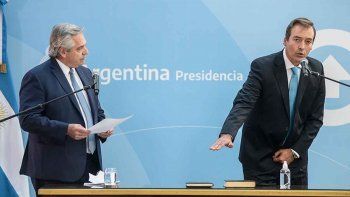 El momento en el que el presidente Alberto Fernández le toma juramento al nuevo ministro de Justicia Martín Soria (Presidencia) El momento en el que el presidente Alberto Fernández le toma juramento al nuevo ministro de Justicia Martín Soria (Presidencia)