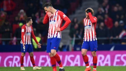 Atlético de Madrid no pudo como local ante Girona y quedó eliminado en octavos de final