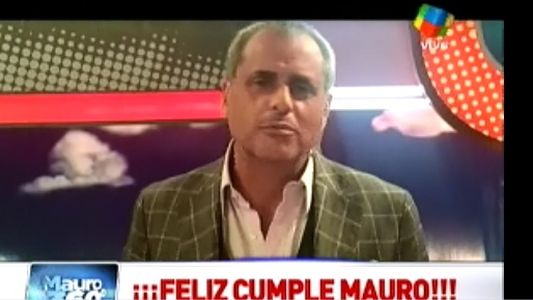 Los saludos a Mauro Viale por su cumpleaños