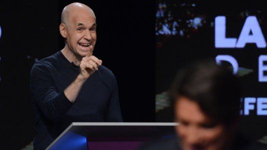 Un debate gris armado a medida de Horacio Rodríguez Larreta