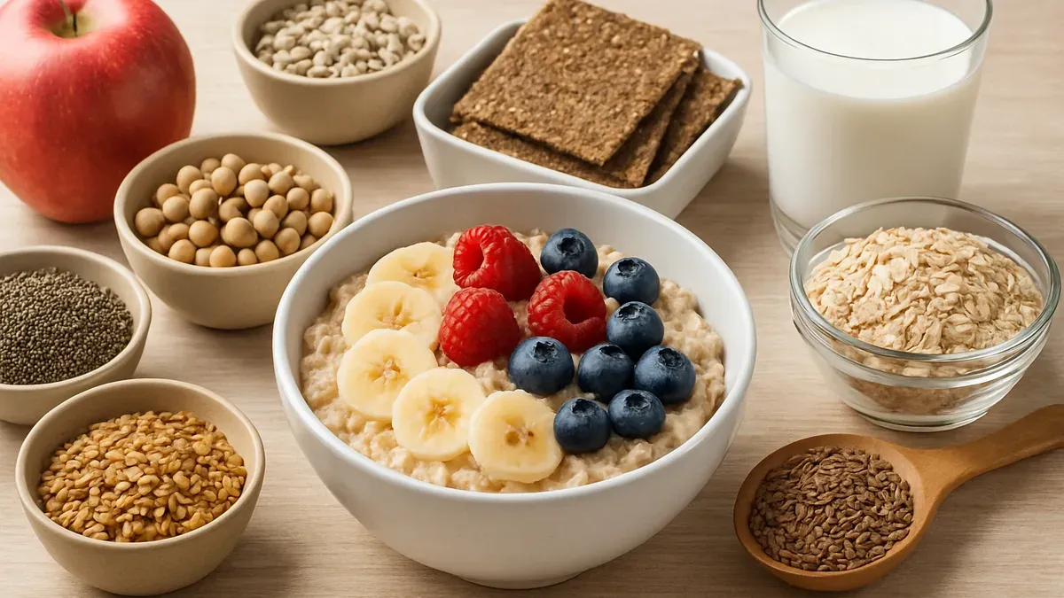 Desayunos con más fibra: ideas simples y qué conviene tener en cuenta. (Imagen ilustrativa)
