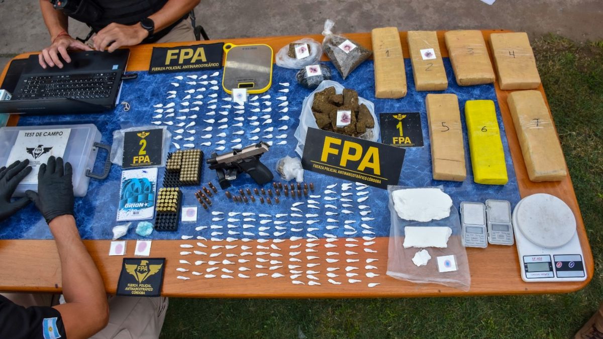 La droga era dstribuida en forma de delivery en la capital cordobesa