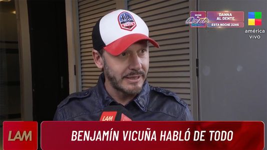 La reacción de Benjamín Vicuña cuando le preguntaron si trabajaría con Pampita y la China Suárez