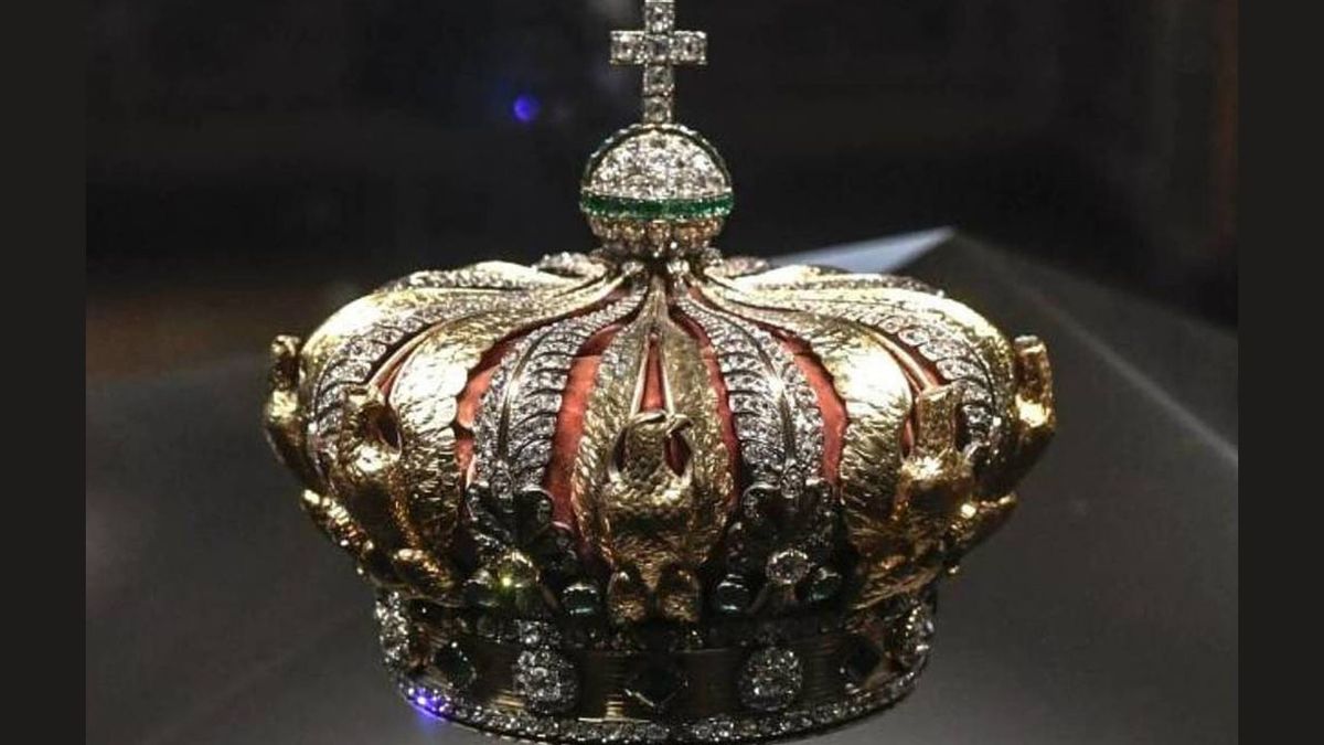 La corona de la emperatriz Eugenia. (Foto: Gentileza el Tiempo)