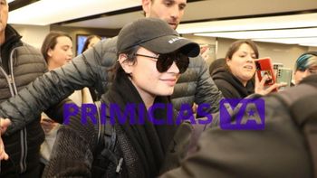 Las fotos de la llegada de Demi Lovato a la Argentina